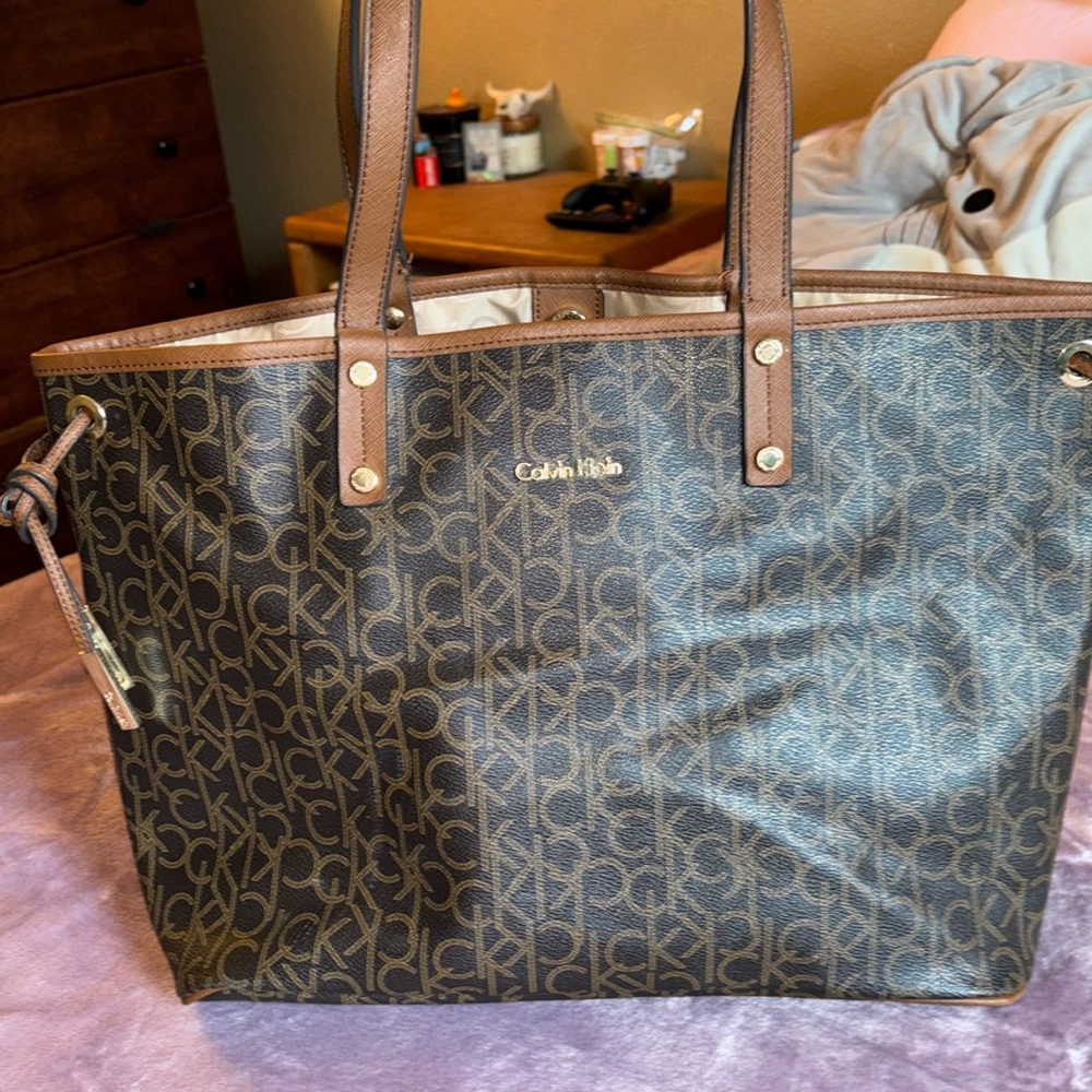 Calvin Klein oversized purse
